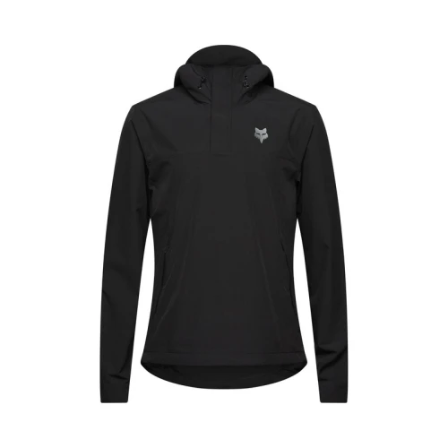 BLUZA ROWEROWA Z KAPTUREM FOX RANGER WIND PULLOVER BLACK XXL