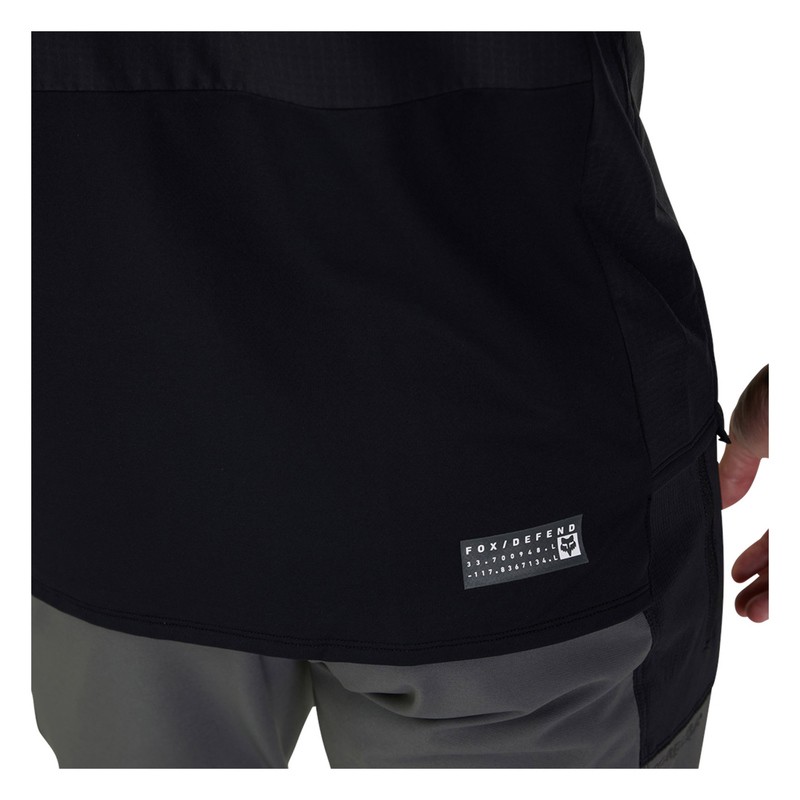 KOSZULKA ROWEROWA Z DŁUGIM RĘKAWEM FOX DEFEND THERMAL BLACK XXL