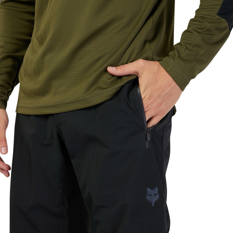 SPODNIE PRZECIWDESZCZOWE FOX DEFEND 3L BLACK 36