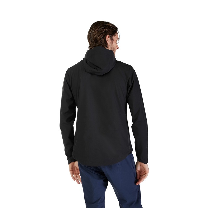 BLUZA ROWEROWA Z KAPTUREM FOX RANGER WIND PULLOVER BLACK S