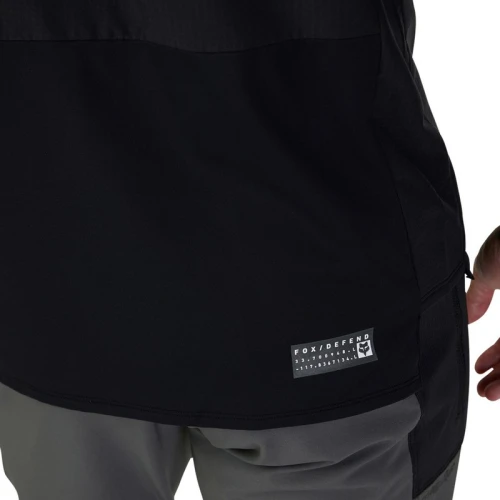 KOSZULKA ROWEROWA Z DŁUGIM RĘKAWEM FOX DEFEND THERMAL BLACK S