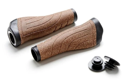 Chwyty kierownicy CLARKS CE-234-CORK, LOCK-ON, Ergonomiczne, Korkowe