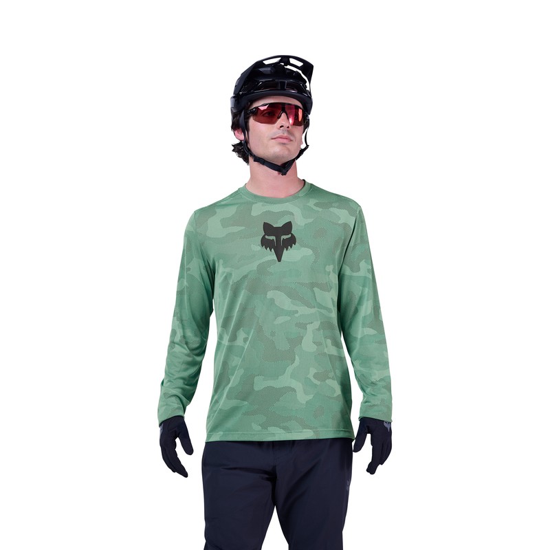 KOSZULKA ROWEROWA Z DŁUGIM RĘKAWEM FOX RANGER TRU DRI PINE L