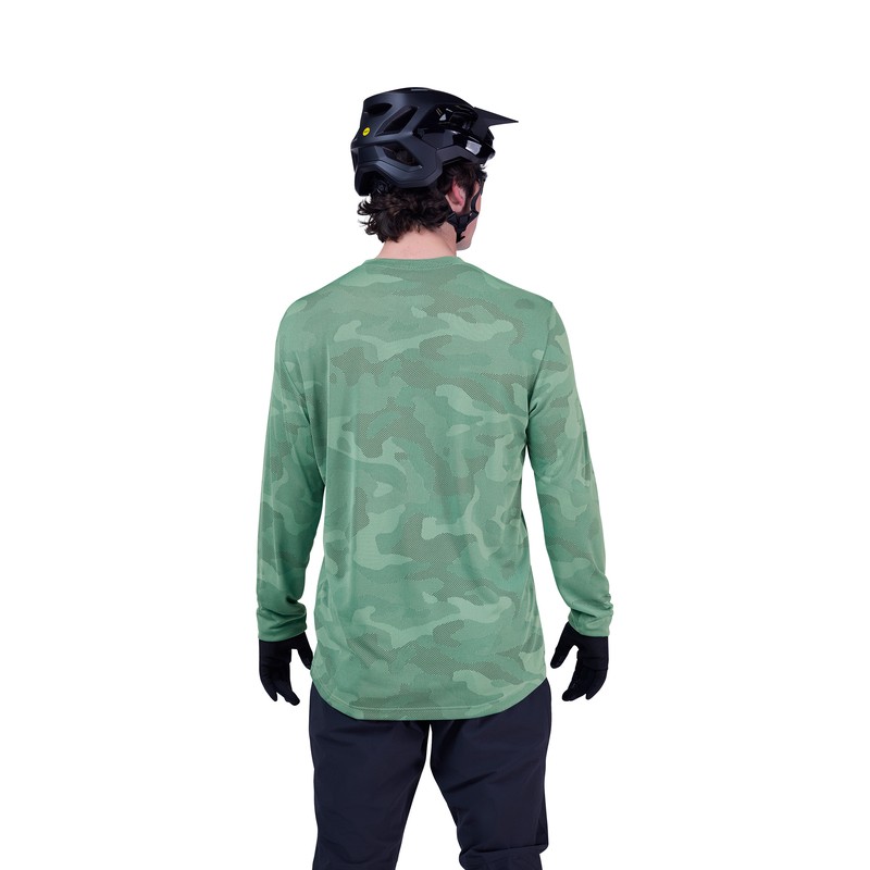 KOSZULKA ROWEROWA Z DŁUGIM RĘKAWEM FOX RANGER TRU DRI PINE XL