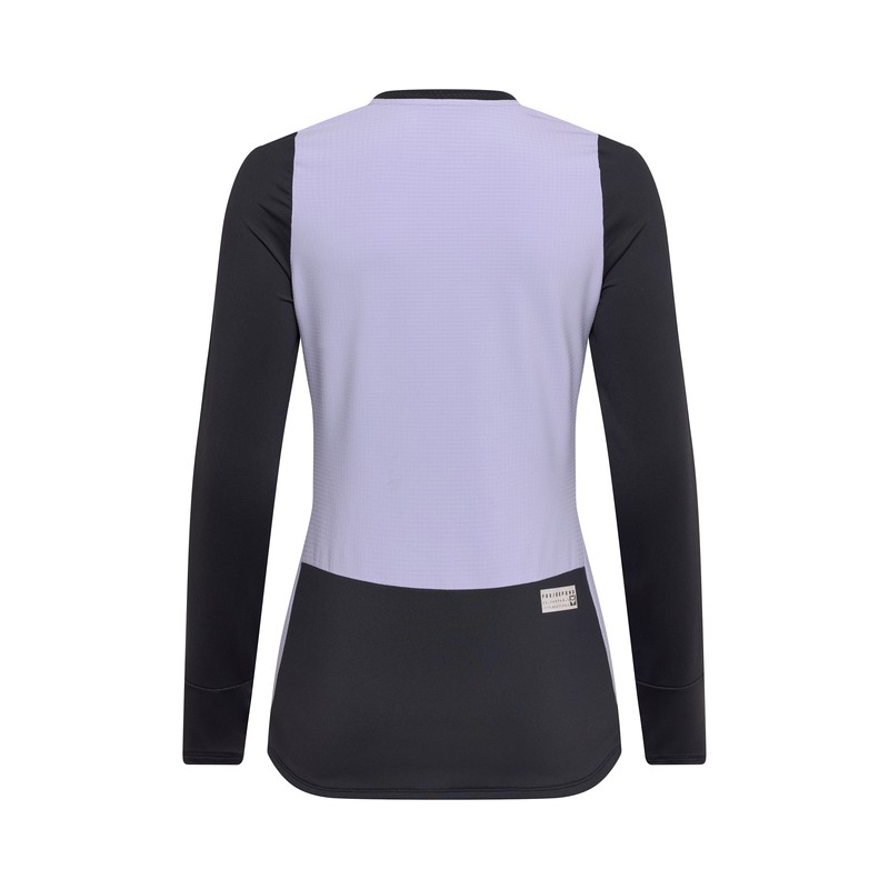 KOSZULKA ROWEROWA Z DŁUGIM RĘKAWEM FOX LADY DEFEND THERMAL LILAC M