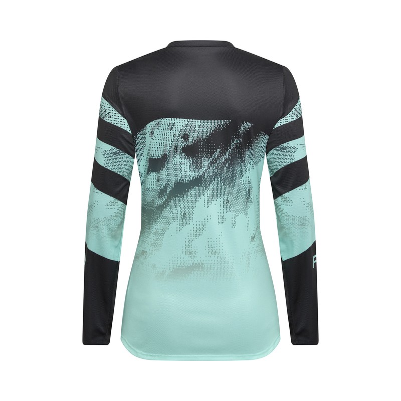 KOSZULKA ROWEROWA Z DŁUGIM RĘKAWEM FOX LADY RANGER KAIROS TURQUOISE S