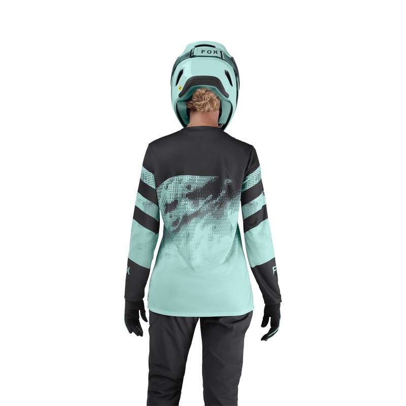 KOSZULKA ROWEROWA Z DŁUGIM RĘKAWEM FOX LADY RANGER KAIROS TURQUOISE L