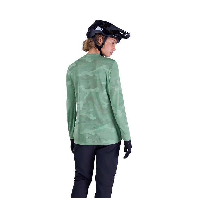 KOSZULKA ROWEROWA Z DŁUGIM RĘKAWEM FOX LADY RANGER TRU DRI PINE M