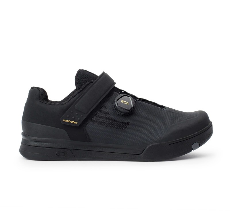 BUTY CRANKBROTHERS MALLET BOA BLACK/GOLD - BLACK OUTSOLE 7.5 (40 EU)
