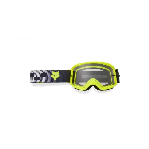 GOGLE MOTOCYKLOWE FOX MAIN COLLECT GREY YELLOW OS