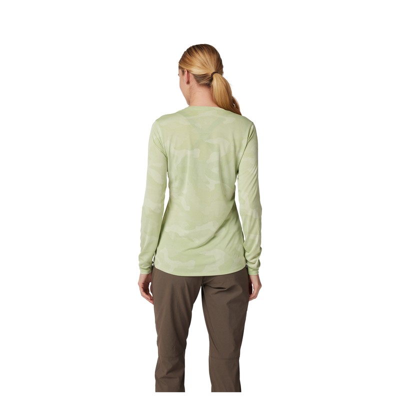KOSZULKA ROWEROWA Z DŁUGIM RĘKAWEM FOX LADY RANGER TRU DRI CACTUS M