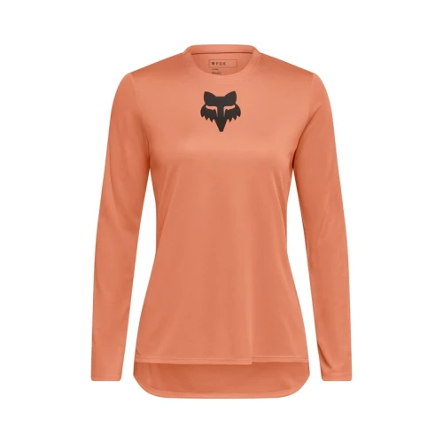 KOSZULKA ROWEROWA Z DŁUGIM RĘKAWEM DAMSKA FOX RANGER FOX HEAD CORAL S