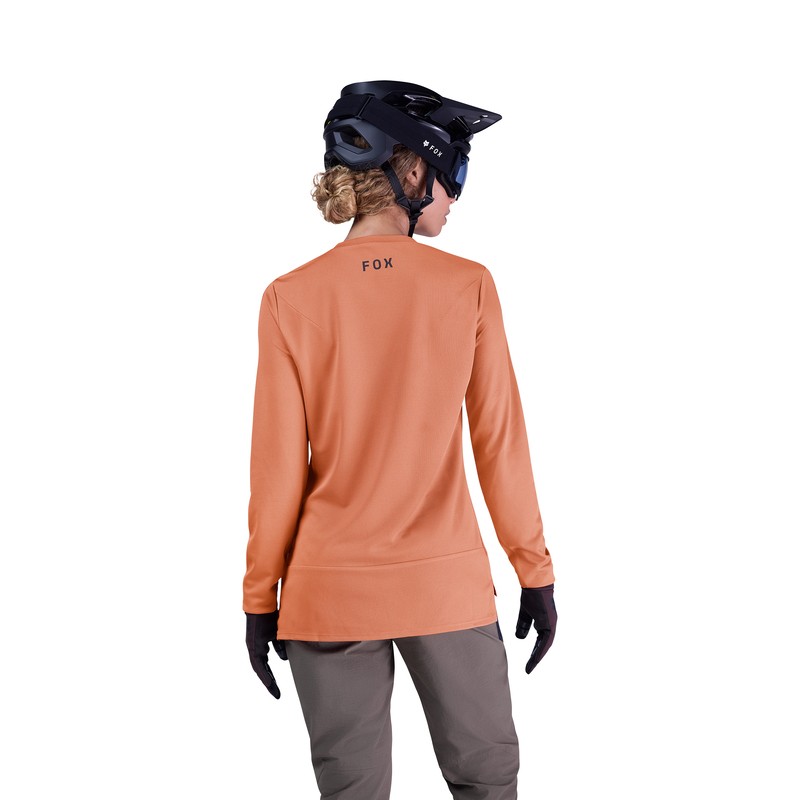 KOSZULKA ROWEROWA Z DŁUGIM RĘKAWEM FOX LADY RANGER FOX HEAD CORAL S