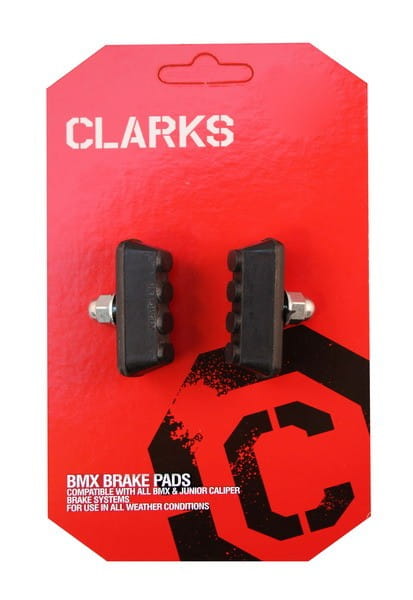 Klocki hamulcowe CLARK'S CP600 BMX (V-brake, Warunki Suche) czarne