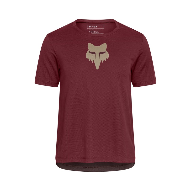 KOSZULKA ROWEROWA FOX JUNIOR RANGER HEAD RUST YS