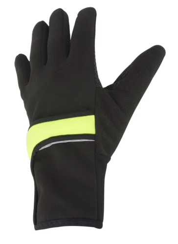 Rękawiczki kolarskie AUTHOR Windster Shell X7 zimowe czarno-żółte S