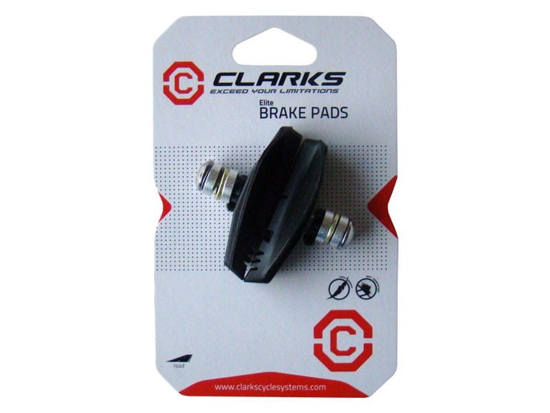 Klocki hamulcowe CLARK'S CPS250 SZOSA (Shimano, Campagnolo, Warunki Suche i Mokre) 55mm czarne