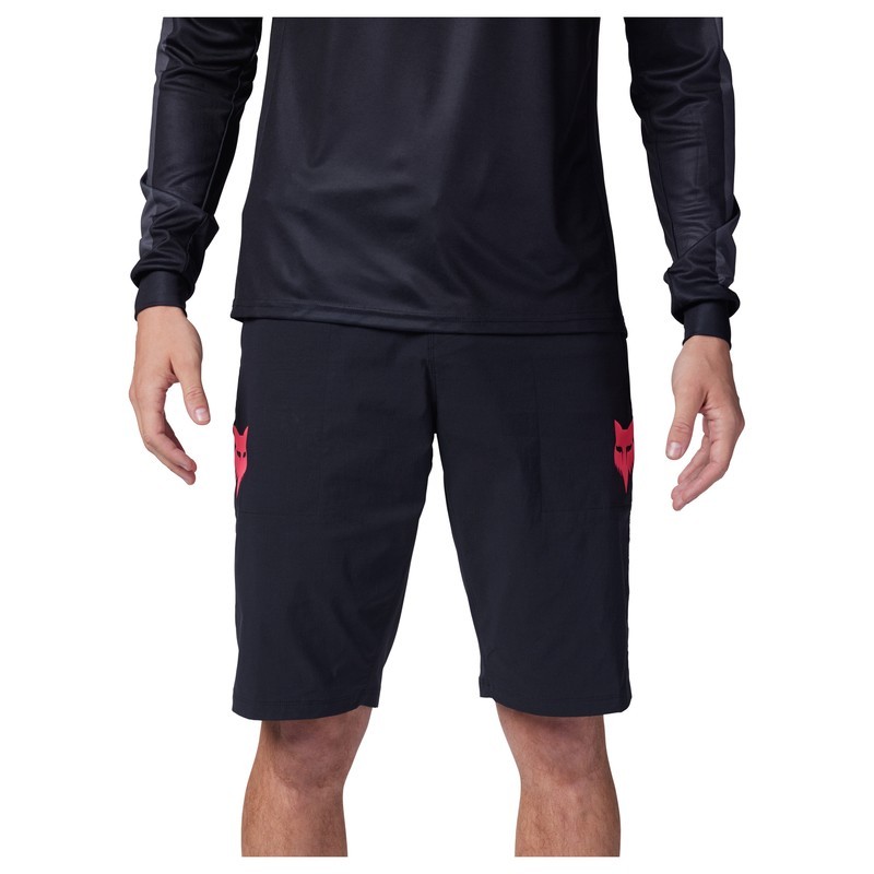 SPODENKI ROWEROWE FOX RANGER RACE BLACK/PINK 36