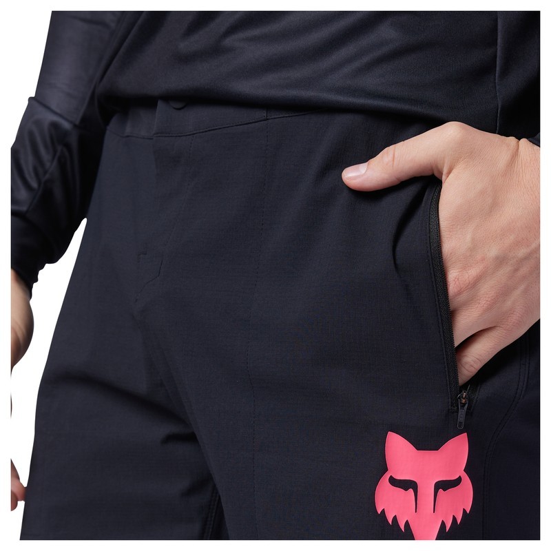 SPODENKI ROWEROWE FOX RANGER RACE BLACK/PINK 36