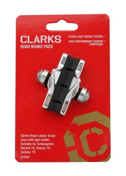 Klocki hamulcowe CLARK'S CPS461 SZOSA (Shimano, Campagnolo, Warunki Suche, Obudowa CNC) 55mm czarne