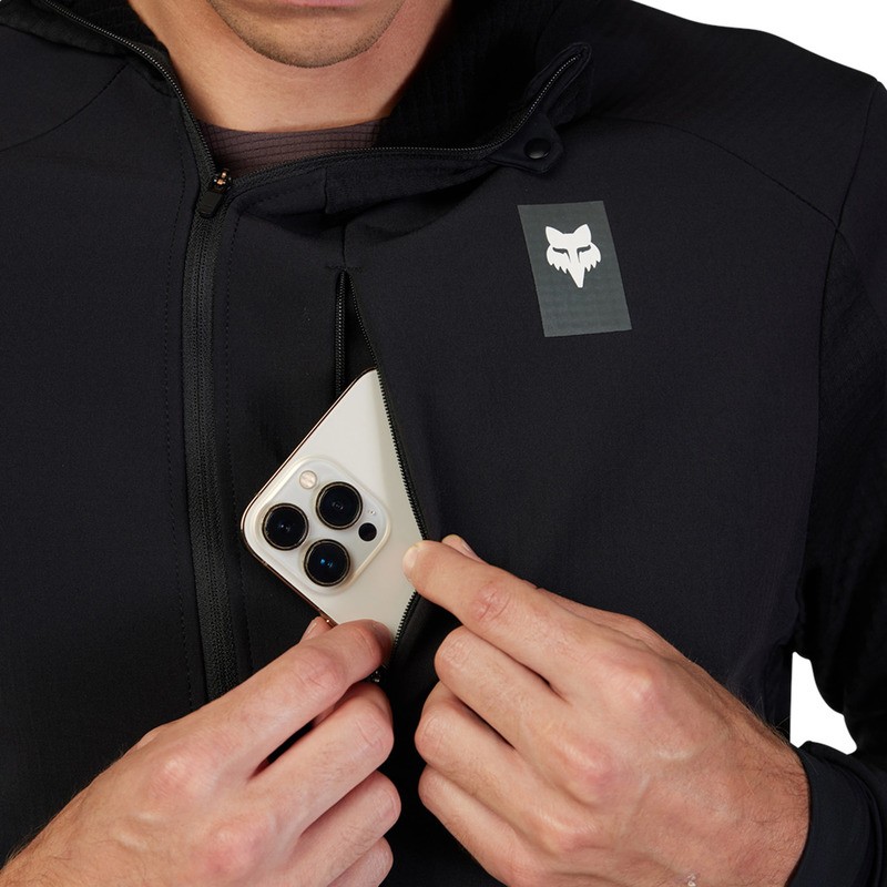 BLUZA ROWEROWA FOX DEFEND THERMAL BLACK XL