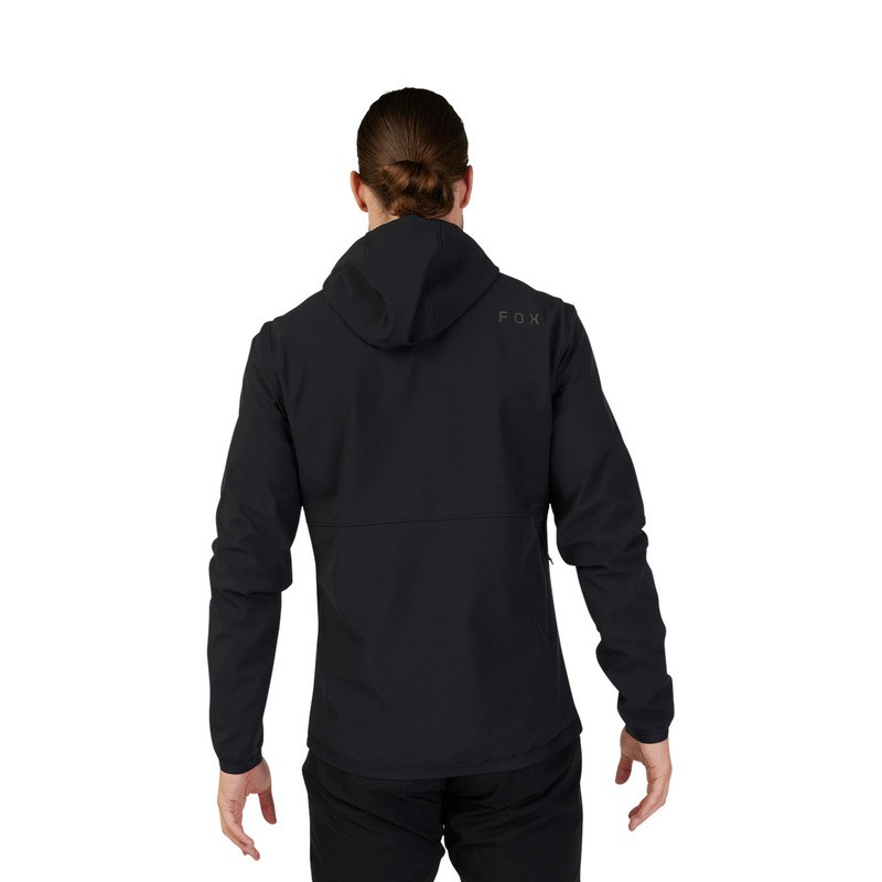 BLUZA ROWEROWA Z KAPTUREM FOX RANGER FIRE BLACK XL