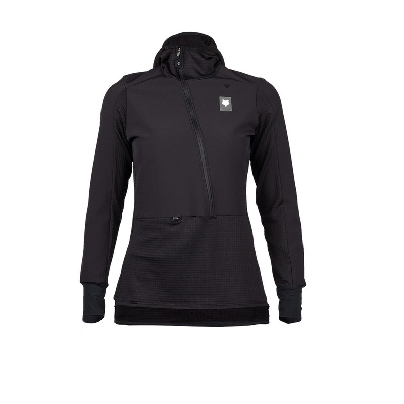 BLUZA ROWEROWA FOX LADY DEFEND THERMAL BLACK M