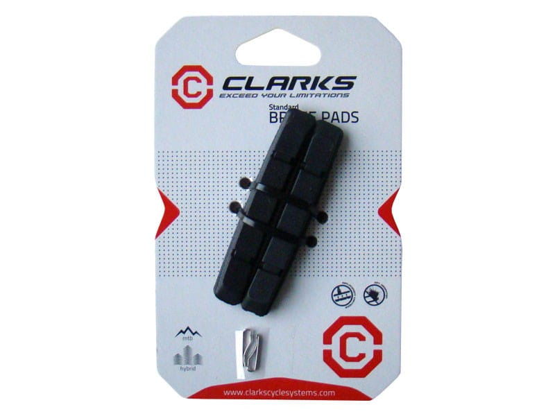 Wkładki hamulcowe CLARK'S CP501 MTB (V-brake, Warunki Suche) 70mm czarne