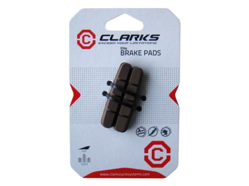 Okładziny hamulcowe CLARKS CPS200CARB dla Shimano Dura Ace, Ultegra, 105/Avid/Tektro/Campagnolo, 52 mm, Szosa, Do obręczy karbonowych, Korkowe
