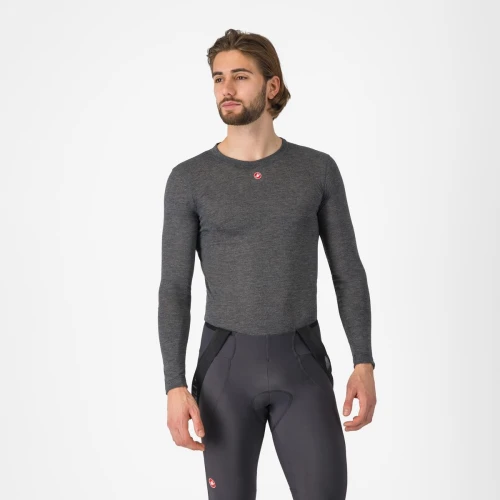 Podkoszulek Medio Base Layer LS, melange gray, rozmiar XL