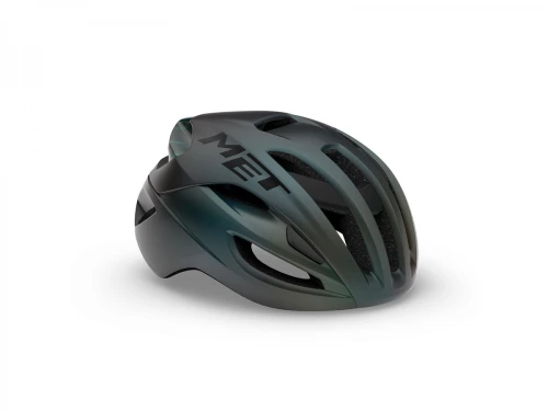 Kask RIVALE II MIPS M black red metallic glossy