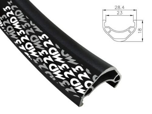 Obręcz mtb ALEXRIMS MD23 29"x36otw. Tubeless Ready H.tarczowy kapslowana czarna (NEW)