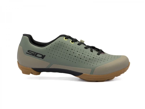 Buty gravelowe MTB ASPER LACES black olive green 46