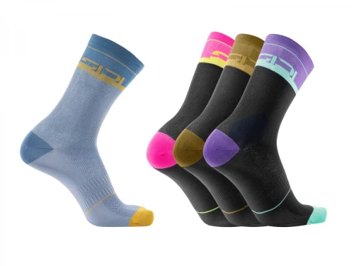 Skarpety VIATOR black fluo 35-39