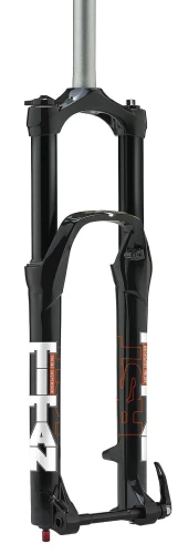 Amortyzator TITAN AIR 150mm, 27,5", 28,6x260x0, czarny, Disc, oś QR15mm