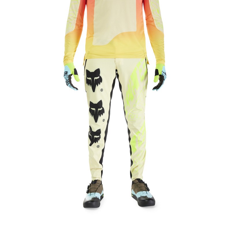 SPODNIE ROWEROWE FOX FLEXAIR ELEVATED LEMONADE 32