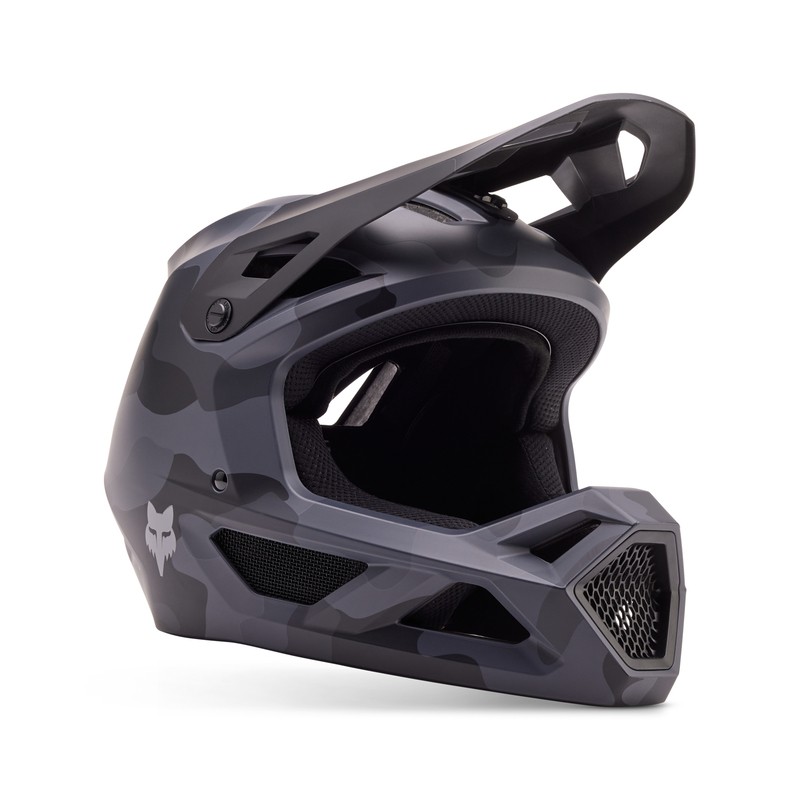 KASK ROWEROWY FOX RAMPAGE BLACK CAMO L