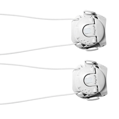 Klamry TECNO-3 PUSH LONG 155mm white white (MTB DRAKO, WIRE, MTB EAGLE 10, GENIUS 10)