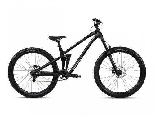 Rower Jibbird, alu, koła 27.5", Midnight Black (czarny mat z lustrzanymi naklejkami)