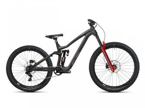 Rower Thunderbird FR Pro Mullet GX, alu, koło przód 29"/tył 27.5", Midnight Black (czarny mat z lustrzanymi naklejkami), Medium