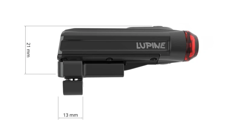 Lampka tylna LUPINE C14 MAG 45 Lumenów, Montaż pod siodełkiem (NEW)