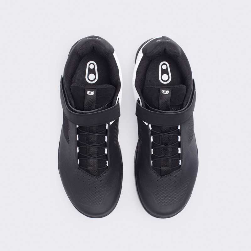 BUTY CRANKBROTHERS MALLET SPEEDLACE BLACK WHITE - BLACK OUTSOLE 11.5 (45 EU)