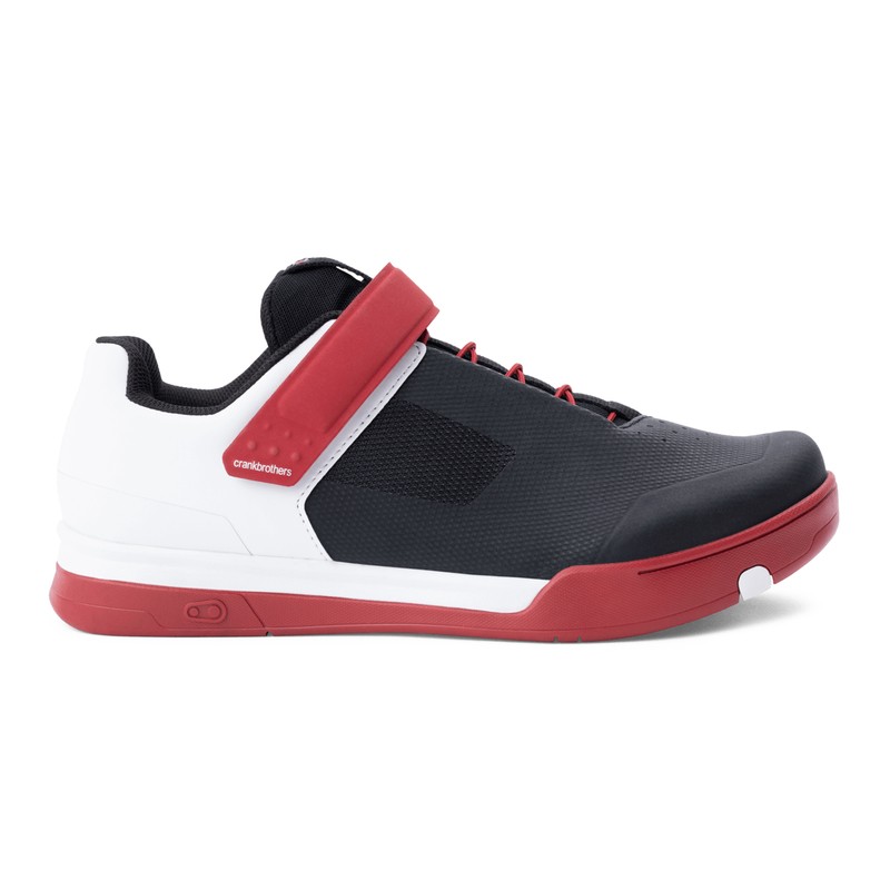BUTY CRANKBROTHERS MALLET SPEEDLACE RED BLACK WHITE - RED OUTSOLE 12 (46 EU)