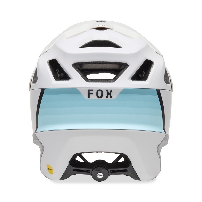 KASK ROWEROWY FOX DROPFRAME PRO GRID LIGHT GREY L