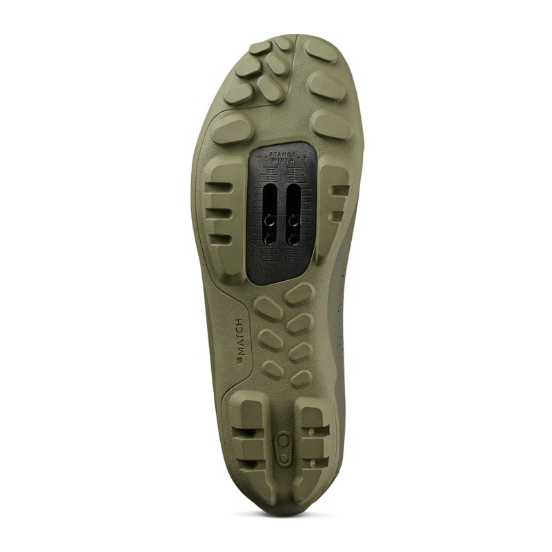 BUTY CRANKBROTHERS CANDY GRAVEL/XC LACE GREEN DARK - GREEN OUTSOLE 13 (47 EU)