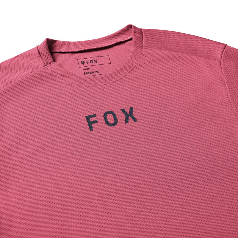 KOSZULKA ROWEROWA FOX RANGER WORDMARK BERRY XL