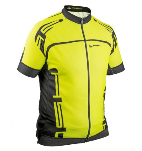 Koszulka AUTHOR MEN SPORT X4 szaro-czarno-żółta S