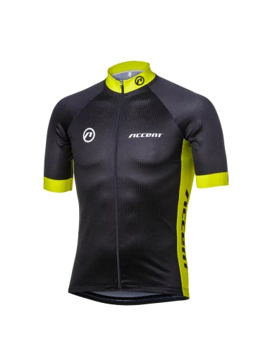 Koszulka kolarska Pro Team Power, czarno-czerwona, S