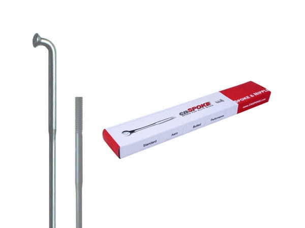 Szprychy CNSPOKE DB454 2.0-1.8-2.0 stal nierdzewna 260mm srebrne + nyple  144szt.