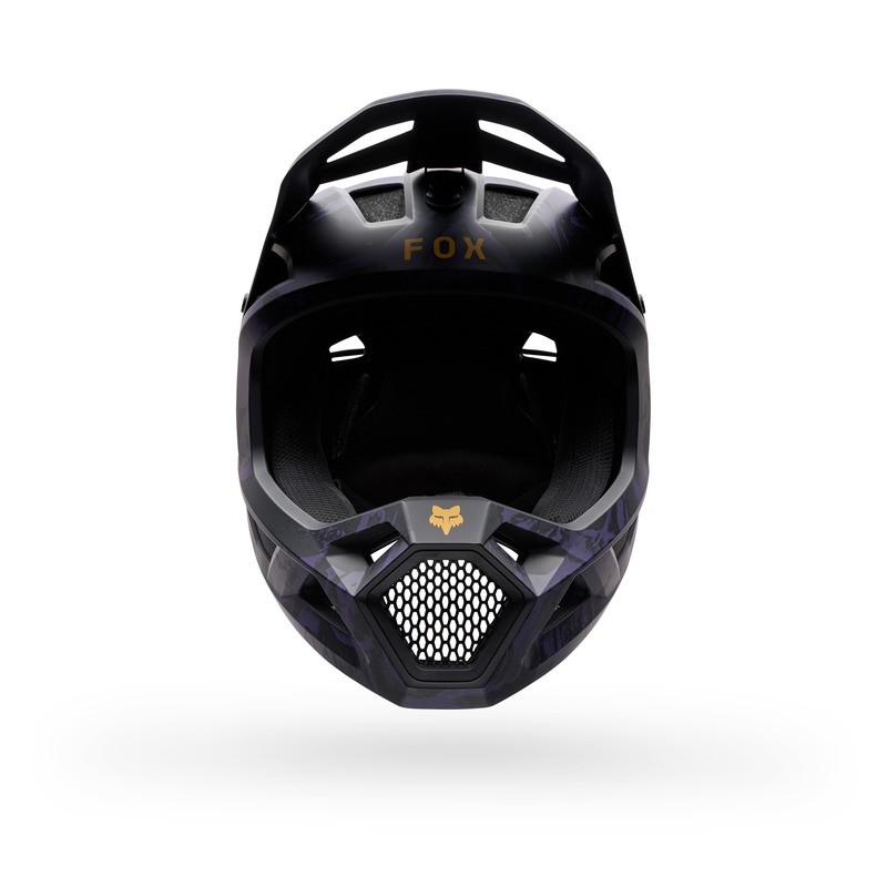 KASK ROWEROWY FOX RAMPAGE IMG PRINT PLUM L